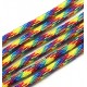 SP4mm-65  - (1 metru) Snur paracord plat multicolor 4mm