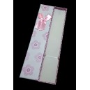 CCC-G-03 - Cutie cadou flori roz pentru colier/bratara/ceas 20*4*2cm