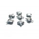 CHO40 - Charm otel inoxidabil inimioara 3D 10*8mm