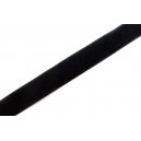 Panglica catifea neagra 13mm