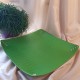 Platou decorativ imitatie piele verde 40*40cm