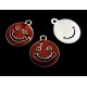 CP571-C - Charm argintiu inchis smiley email visiniu 20*17mm - STOC LIMITAT!!!