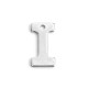  CHO49-I - Charm otel inoxidabil litera I 11*5.5mm