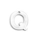 CHO49-Q - Charm otel inoxidabil litera Q 11*9.5mm