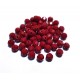 MFS621 - (10 buc.) Cristale rosu visiniu sfere fatetate 6mm