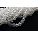 MFR685 - Cristale clear efect AB rondele fatetate 6*4mm