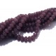 MFR734 - (10 buc.) Cristale mov lila semiopac rondele fatetate 4x3mm