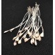 STA3-4mm-29A - (10 buc.) Stamine roz pal prafuit mat 3-4mm