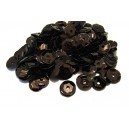 PAH-7MM-02 - (1.10 grame) Paiete hexagonale maro inchis 7mm