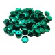 PAH-7MM-04 - (1.10 grame) Paiete hexagonale verde smarald 7mm