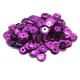 PAH-7MM-09 - (1.10 grame) Paiete hexagonale violet 7mm