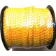PAP-6MM-19 - (1 metru) Panglica paiete rotunde galben copt efect AB 6mm