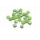 CSCP-P4-5*4-5mm-04 - (10 buc.) Cabochon sticla patrat verde usor masliniu perlat 4-5*4-5mm - STOC LIMITAT!!!