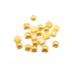 CSCP-P4-5*4-5mm-19 - (10 buc.) Cabochon sticla patrat caisa perlata 4-5*4-5mm - STOC LIMITAT!
