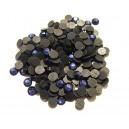 SLC4mm-09 - (10 buc.) Strasuri hotfix bleumarin 4mm