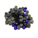 SLC5mm-12 - (10 buc.) Strasuri hotfix albastru cobalt 5mm