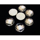 SLC04 - Strasuri hotfix rotunde clear 12mm