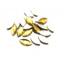 SLC10-02 - Strasuri hotfix ovale miere 10*5mm