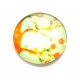 DISPONIBIL 3 BUCATI - CSP14mm-A-73 - Cabochon sticla print copac 14mm - STOC FOARTE LIMITAT!!!
