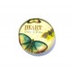 DISPONIBIL 2 BUCATI - CSP14mm-A-434 - Cabochon sticla print fluturi 14mm