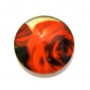 DISPONIBIL 1 BUCATA - CSP12mm-A-85 - Cabochon sticla print flori 12mm - STOC FOARTE LIMITAT!!!