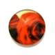 DISPONIBIL 1 BUCATA - CSP12mm-A-85 - Cabochon sticla print flori 12mm - STOC FOARTE LIMITAT!!!