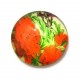 DISPONIBIL 4 BUCATI - CSP12mm-A-87 - Cabochon sticla print flori 12mm - STOC FOARTE LIMITAT!!!