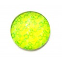 DISPONIBIL 1 BUCATA - CSP12mm-A-112 - Cabochon sticla print flori 12mm - STOC FOARTE LIMITAT!!!