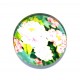 CSP12mm-A-380 - Cabochon sticla print flori 12mm - STOC FOARTE LIMITAT!!!