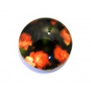CSP10mm-A-290 - Cabochon sticla print flori 10mm - STOC FOARTE LIMITAT!!!