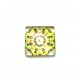 CSP15*15mm-A-168 - Cabochon sticla patrat print 15*15mm - STOC FOARTE LIMITAT!!!