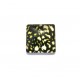 CSP10*10mm-A-460 - Cabochon sticla patrat print model floral 10*10mm - STOC FOARTE LIMITAT!!!