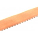 (1 metru) Panglica catifea roz corai 15.9mm