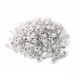 MN4mm-109 - (45 grame) Margele nisip Ceylon gri deschis irizat 4mm