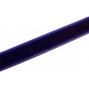 (1 metru) Panglica catifea albastru cobalt 10mm