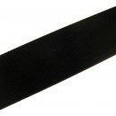DISPONIBIL 0.56 METRI - Panglica catifea neagra 25.4mm