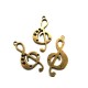 CP31 - Pandantiv cheia sol bronz antic 36*17mm