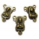 MX99 - Conector bronz antic 22*17mm - STOC FOARTE LIMITAT