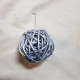 DISPONIBIL 1 BUCATA - Ornament brad argintiu 7.5cm