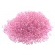 MN2mm-91 - (25 grame) Margele nisip transparente cu miez roz lila curcubeu 2mm