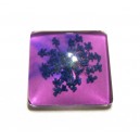 DISPONIBIL 1 BUCATA - CSFU25*25mm-14 - Cabochon sticla flori uscate 25*25mm