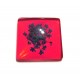 DISPONIBIL 1 BUCATA - CSFU25*25mm-19 - Cabochon sticla flori uscate 25*25mm