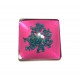 DISPONIBIL 1 BUCATA - CSFU25*25mm-26 - Cabochon sticla flori uscate 25*25mm