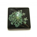 DISPONIBIL 1 BUCATA - CSFU25*25mm-33 - Cabochon sticla flori uscate 25*25mm