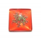 DISPONIBIL 1 BUCATA - CSFU25*25mm-38 - Cabochon sticla flori uscate 25*25mm