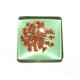 DISPONIBIL 1 BUCATA - CSFU25*25mm-79 - Cabochon sticla flori uscate 25*25mm