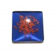 DISPONIBIL 1 BUCATA - CSFU25*25mm-80 - Cabochon sticla flori uscate 25*25mm
