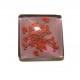 DISPONIBIL 1 BUCATA - CSFU25*25mm-82 - Cabochon sticla flori uscate 25*25mm