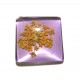 DISPONIBIL 1 BUCATA - CSFU25*25mm-87 - Cabochon sticla flori uscate 25*25mm