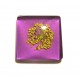 DISPONIBIL 1 BUCATA - CSFU25*25mm-97 - Cabochon sticla flori uscate 25*25mm
